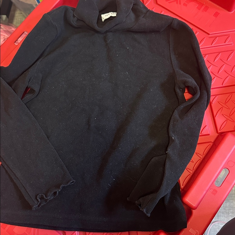 Girls black Turtleneck Size 5